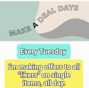 Make a Deal Days - Single Item Offers All Day